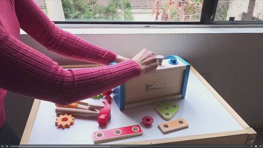 Hape Boîte à Outils - Construisez et Apprenez!